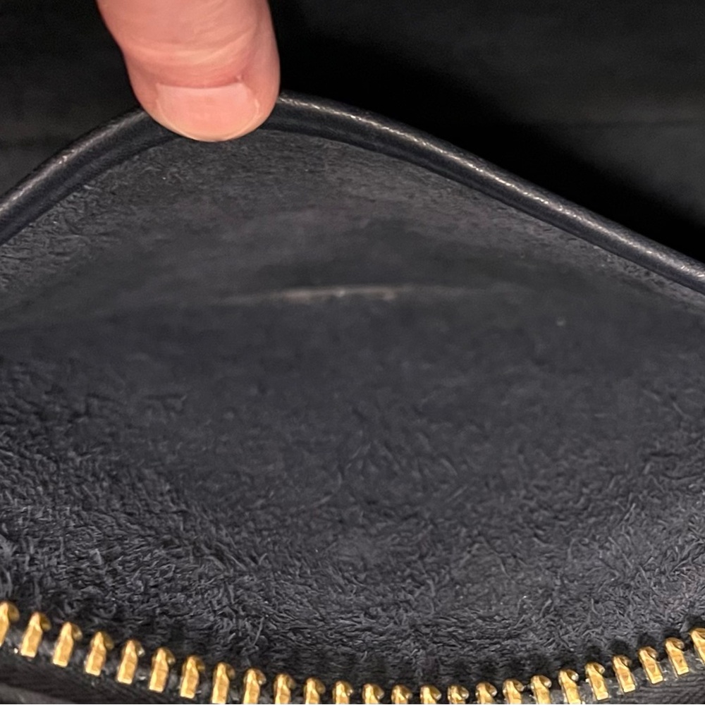 Vintage Coach Zippered Wristlet Clutch - Picture 7 of 11